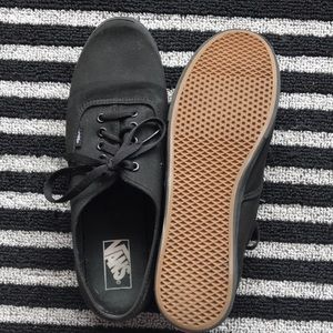 Classic Black Vans Size 10